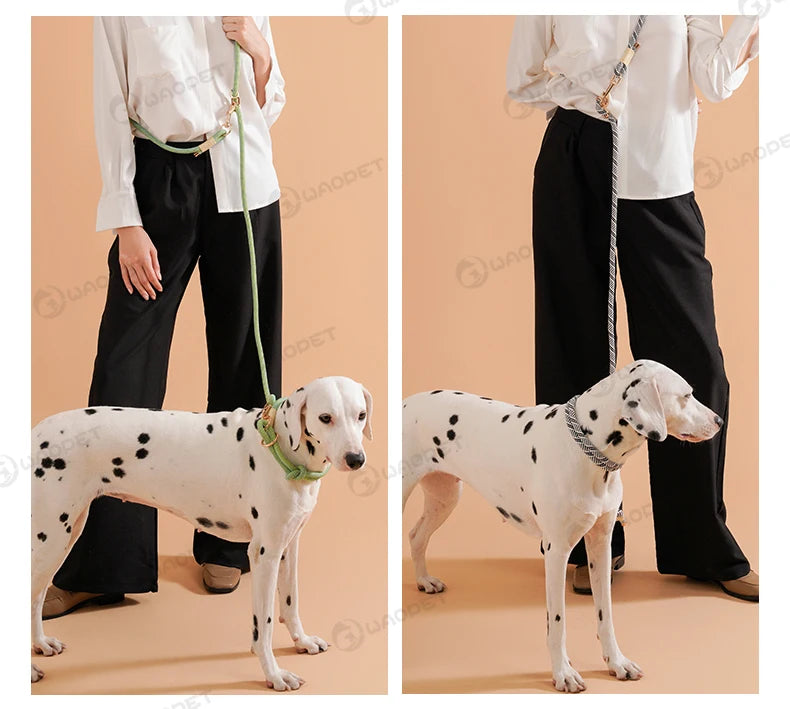 Waopet - Anti-Trek Halsband - Geweven